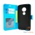    Motorola Moto G7 Play - Book Style Wallet Case with Strap